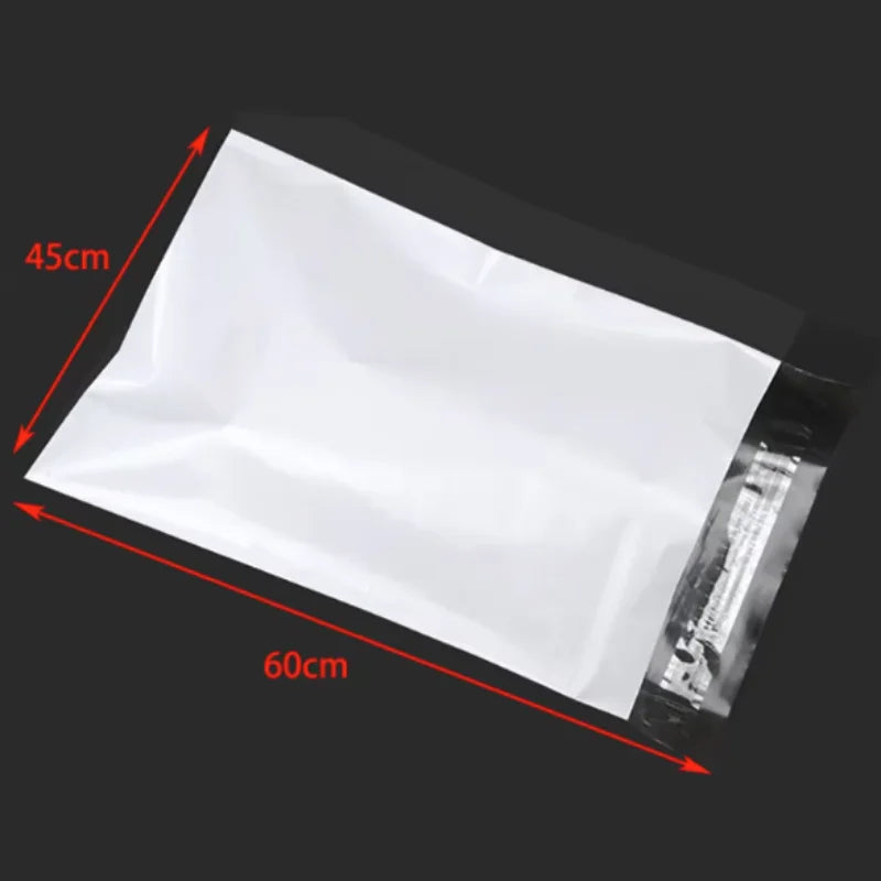 White Self-Sealing Courier Bags – Waterproof Shipping & Mailing Satchels