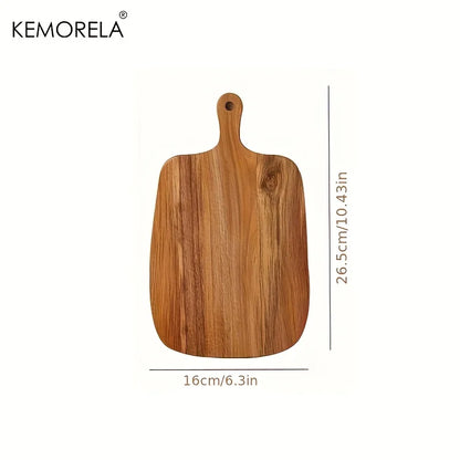 Wooden Serving Board – Durable Cutting Board for Bread, Cheese & Fruit