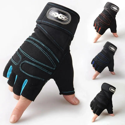 Fitness Weight Lifting Gloves – Shockproof Gym Gloves with Wrist Support