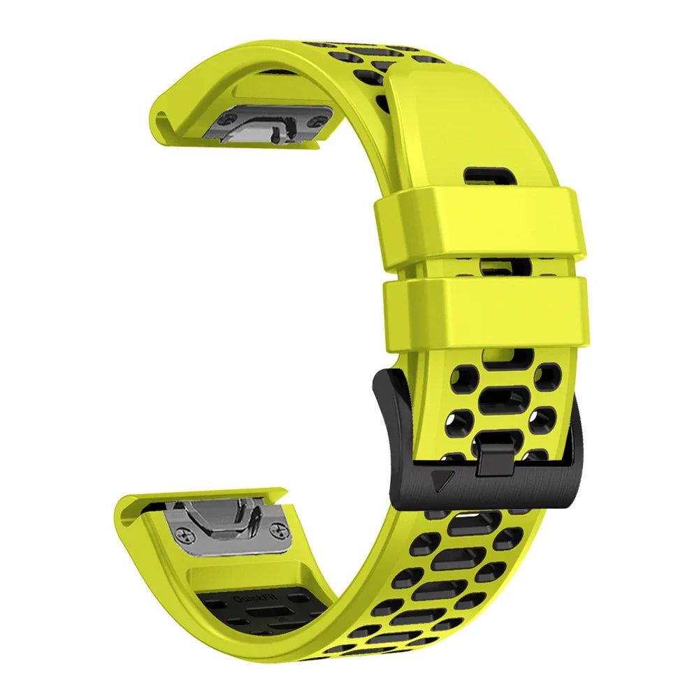 Quick Fit Silicone Strap for the Garmin Fenix 7X & 7X Pro (available in 12 colours)