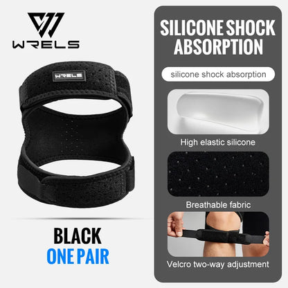 Adjustable Patella Knee Brace – Professional Knee Support Strap for Running & Sports