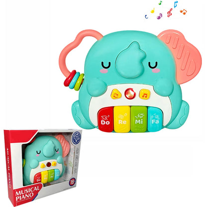 Kids Learning Piano Toy – Musical Keyboard with Animal Sounds & Lights