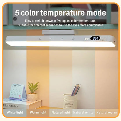 Rechargeable Magnetic LED Desk Lamp – Touch Control Night Light