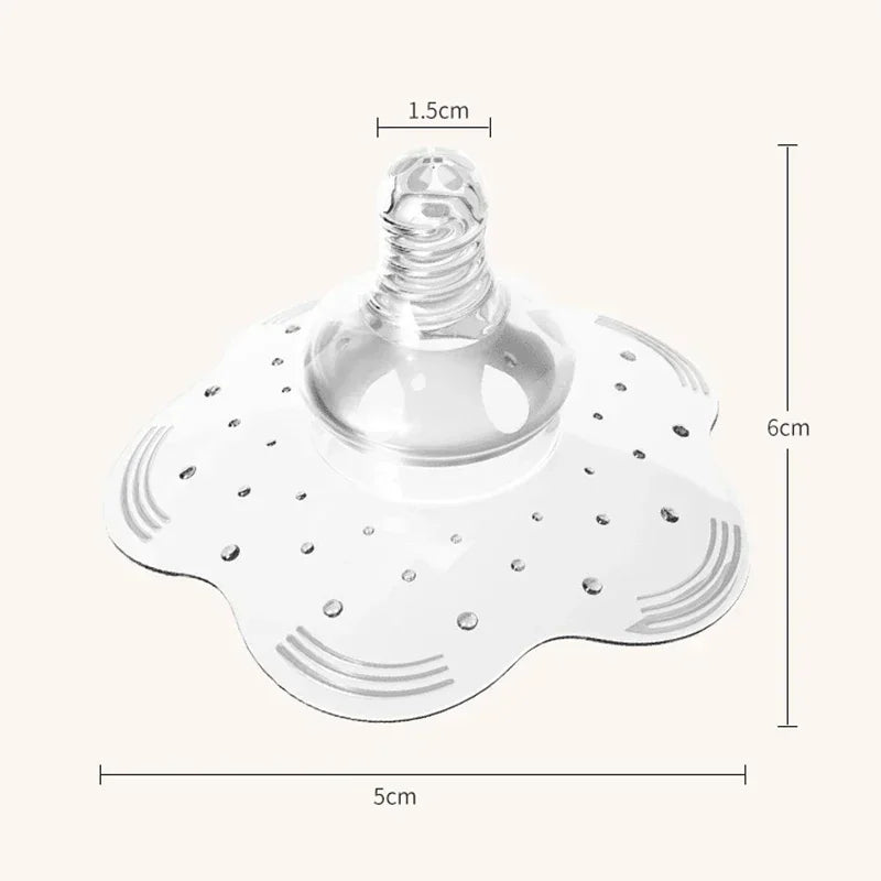 Silicone Breastfeeding Nipple Shield – Soft Reusable Nursing Protector