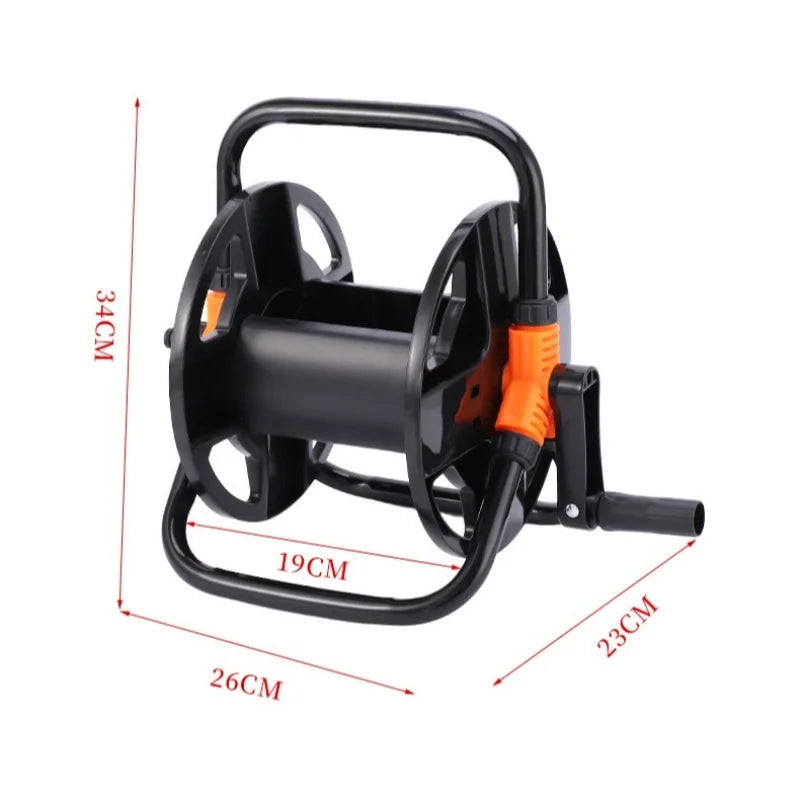 Portable Garden Hose Reel – Single-Arm Manual Hose Storage & Winding Rack