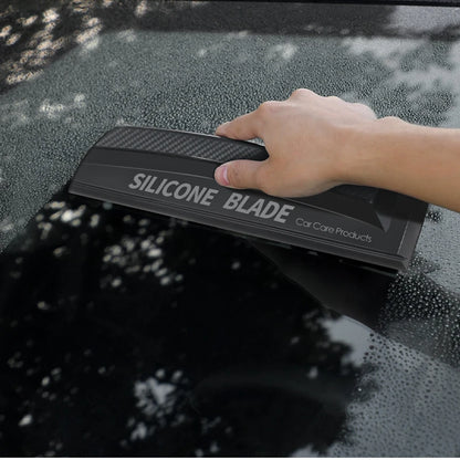 Soft Silicone Car Squeegee – Scratch-Free Water Blade for Car Windows & Glass