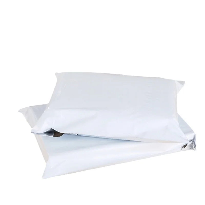 White Self-Sealing Courier Bags – Waterproof Shipping & Mailing Satchels