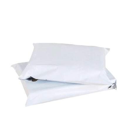 White Self-Sealing Courier Bags – Waterproof Shipping & Mailing Satchels