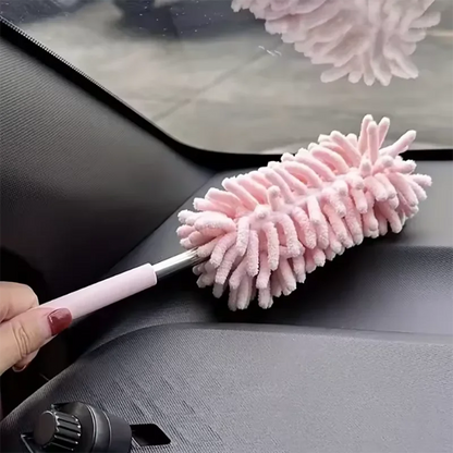 Extendable Microfibre Duster – Flexible Dust Cleaning Brush for Home & Car