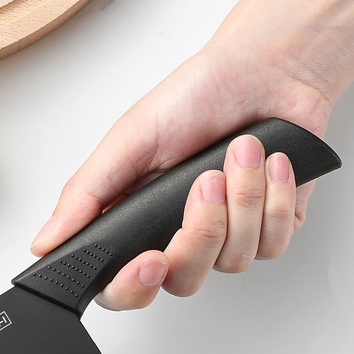 Stainless Steel Kitchen Knife Set (3/5pcs) – Sharp Black Blade Cooking Knives