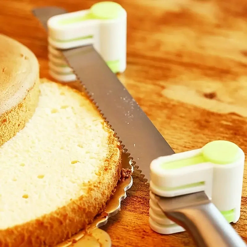 Professional Adjustable Cake Leveler – Stainless Steel 5-Layer Cake Slicer & Bread Cutter