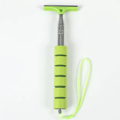 Telescopic Car Rearview Mirror Wiper – Extendable Window Cleaning Tool