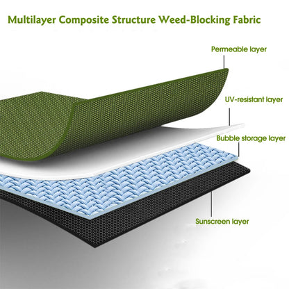 Round Weed Barrier Mats – Breathable Tree & Plant Mulch Rings