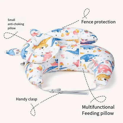 Newborn Breastfeeding & Nursing Pillow – Multifunctional Feeding and Waist Support Cushion