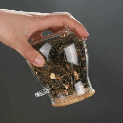 Airtight Glass Storage Jar – Sealed Food Storage Container with Lid