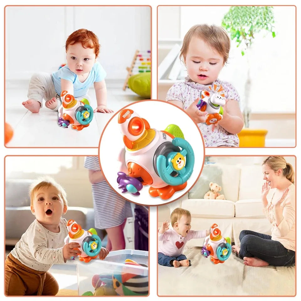 Educational Busy Cube – Sensory Learning Toy for Kids