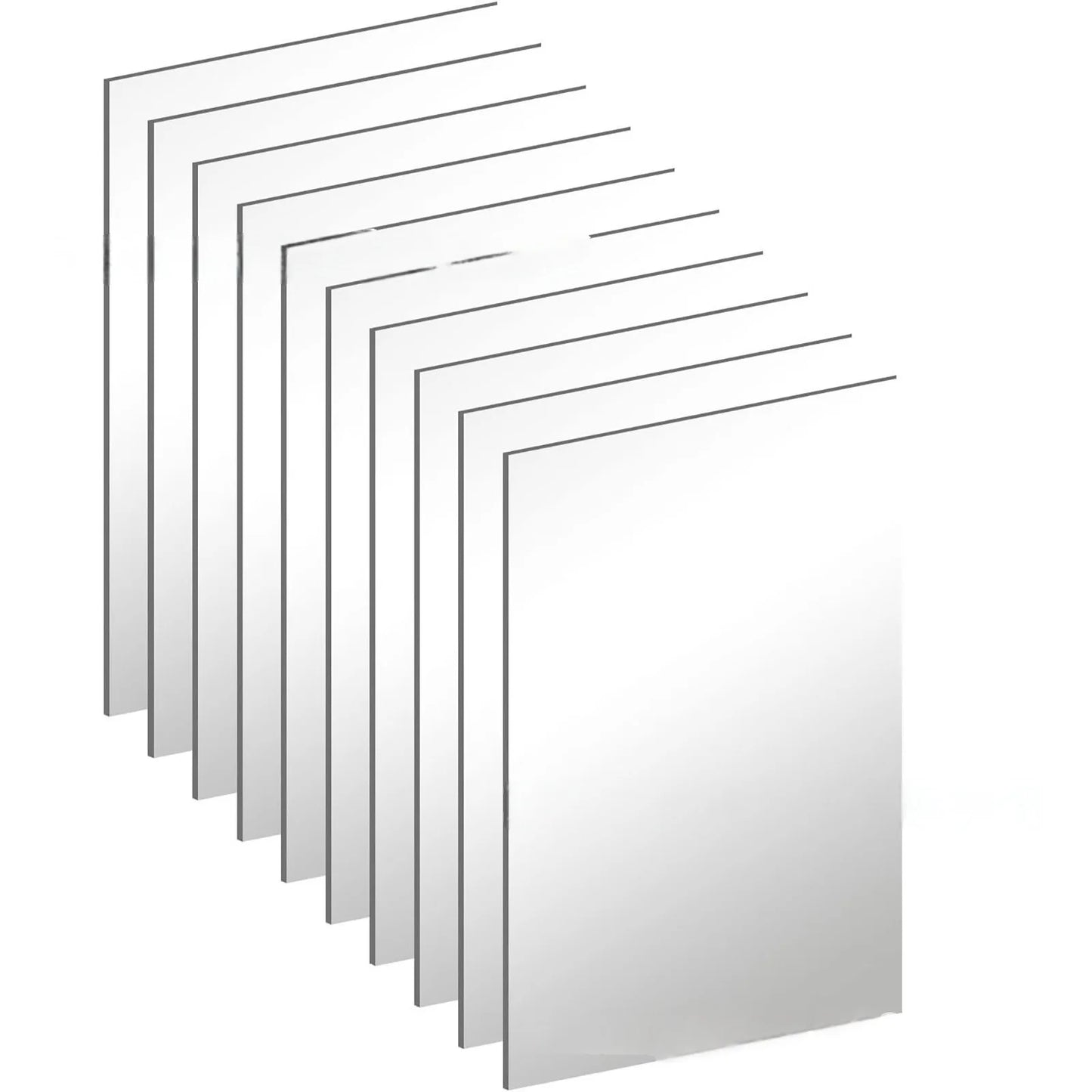 Peel & Stick Mirror Wall Tiles (10pcs)