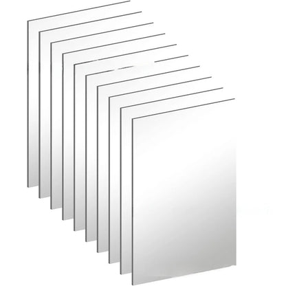 Peel & Stick Mirror Wall Tiles (10pcs)