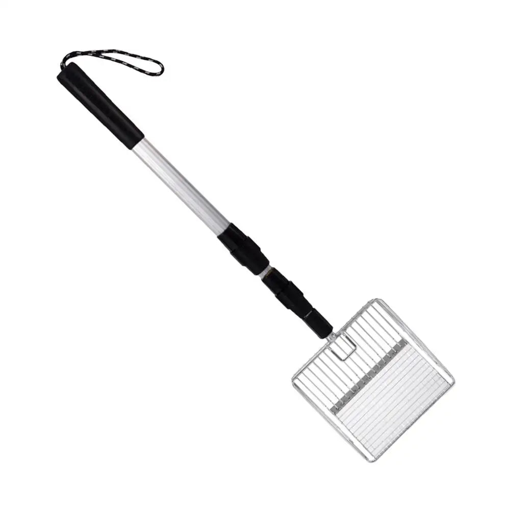 Extendable Chicken Coop Poop Scooper & Sifting Rake