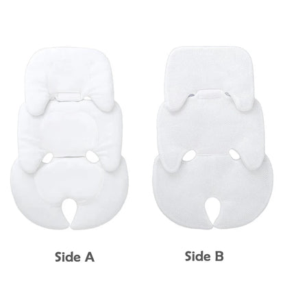 Universal Reversible Baby Stroller Seat Pad – Soft Double-Sided Pram & Car Seat Cushion