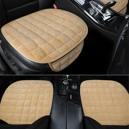 Universal Plush Car Seat Cushion – Anti-Slip All-Season Seat Protector
