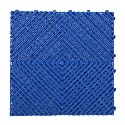 Vented Plastic Garage Floor Tile
