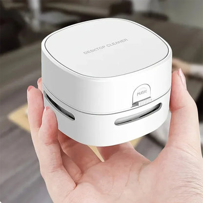 Mini Desktop Vacuum Cleaner – Portable USB Desk & Keyboard Dust Cleaner