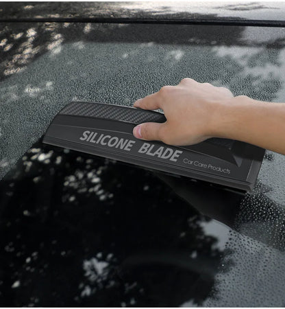 Soft Silicone Car Squeegee – Scratch-Free Water Blade for Car Windows & Glass