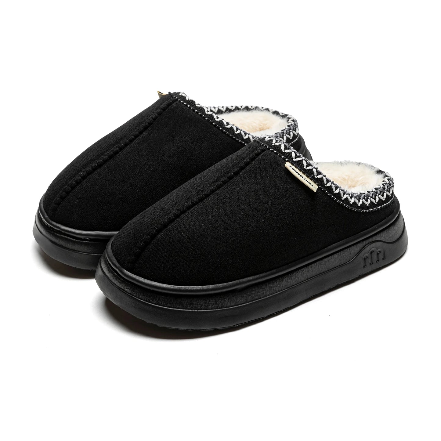Plush Winter Slipper Boots – Warm Non-Slip Indoor & Outdoor House Slippers