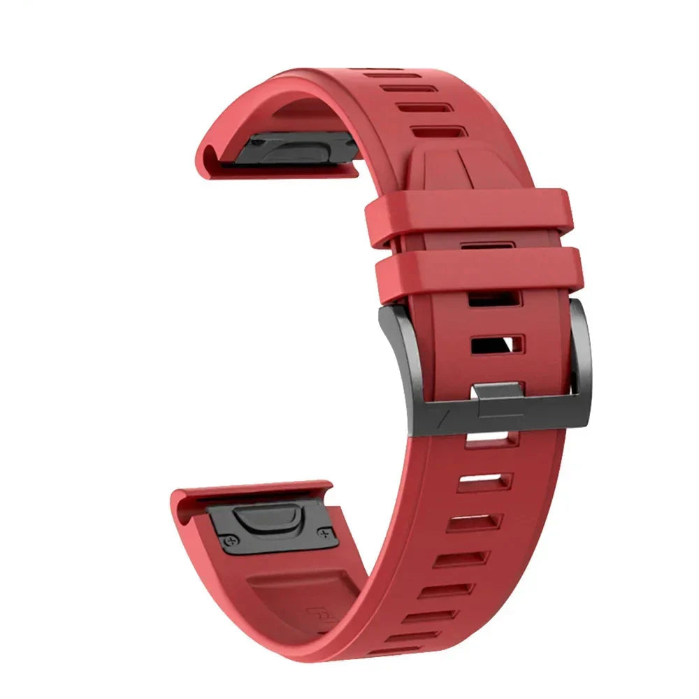 QuickFit Silicone Strap for the Garmin Flagship Models (2 sizes & 46 colours available)