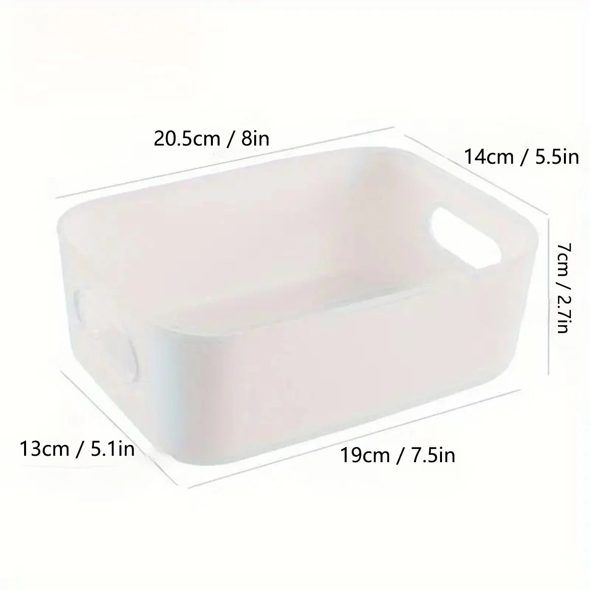 10-Pack Large Capacity Storage Baskets with Covers – Multipurpose Home Organisers