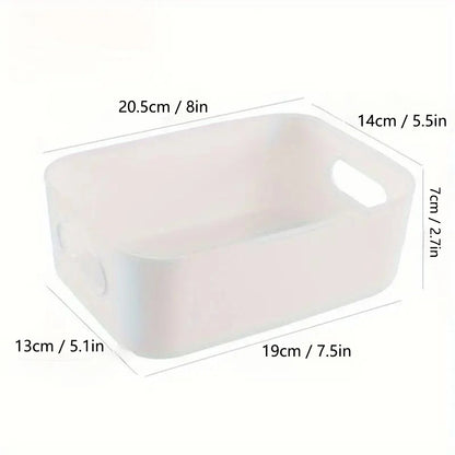 10-Pack Large Capacity Storage Baskets with Covers – Multipurpose Home Organisers