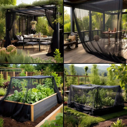 Outdoor Garden Insect & Bird Protection Net – Plant & Patio Mesh Barrier
