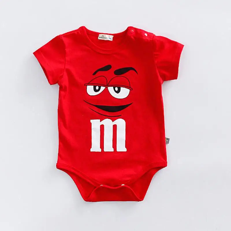 Baby Short Sleeve Romper – Soft Summer Bodysuit for Newborns & Infants
