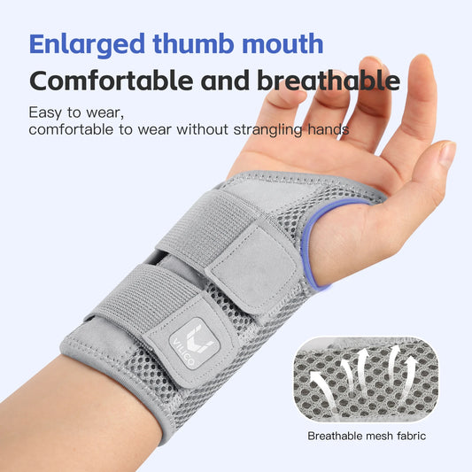 Wrist Support Brace – Adjustable Compression for Carpal Tunnel & Pain Relief