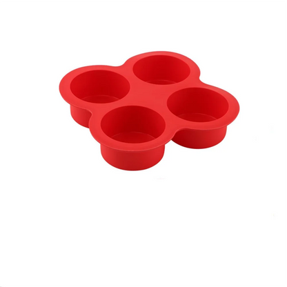 4-Cup Silicone Air Fryer Egg Bite Mould – Non-Stick Muffin & Mini Baking Pan