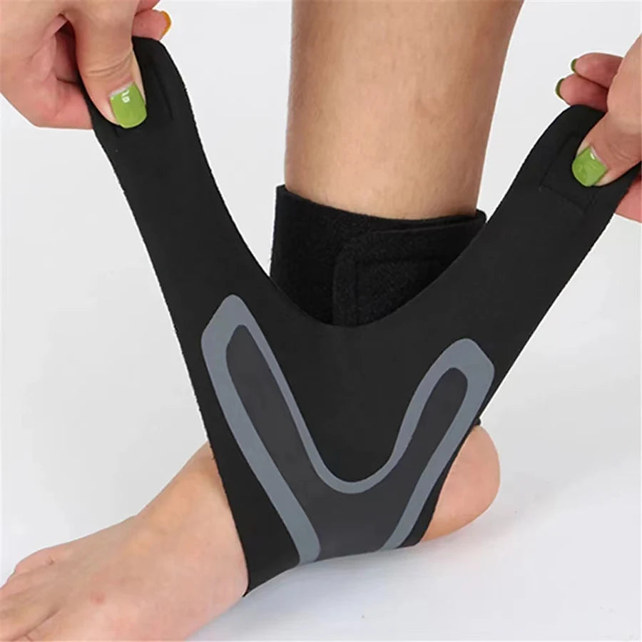 Adjustable Ankle Support Brace – Compression Wrap for Running, Sports & Everyday Support