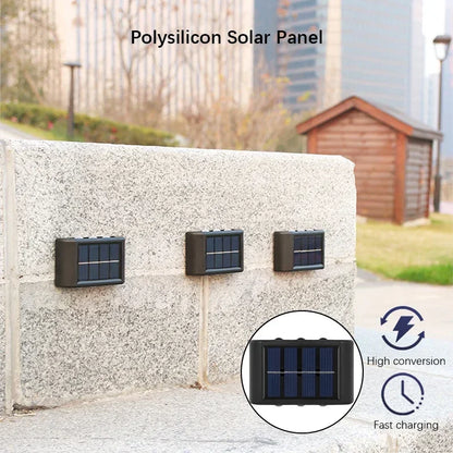 Solar LED Wall Light – Waterproof Up & Down Outdoor Garden Light