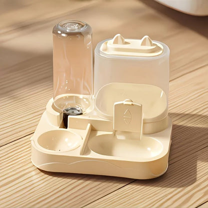 2-in-1 Automatic Pet Feeder & Water Dispenser