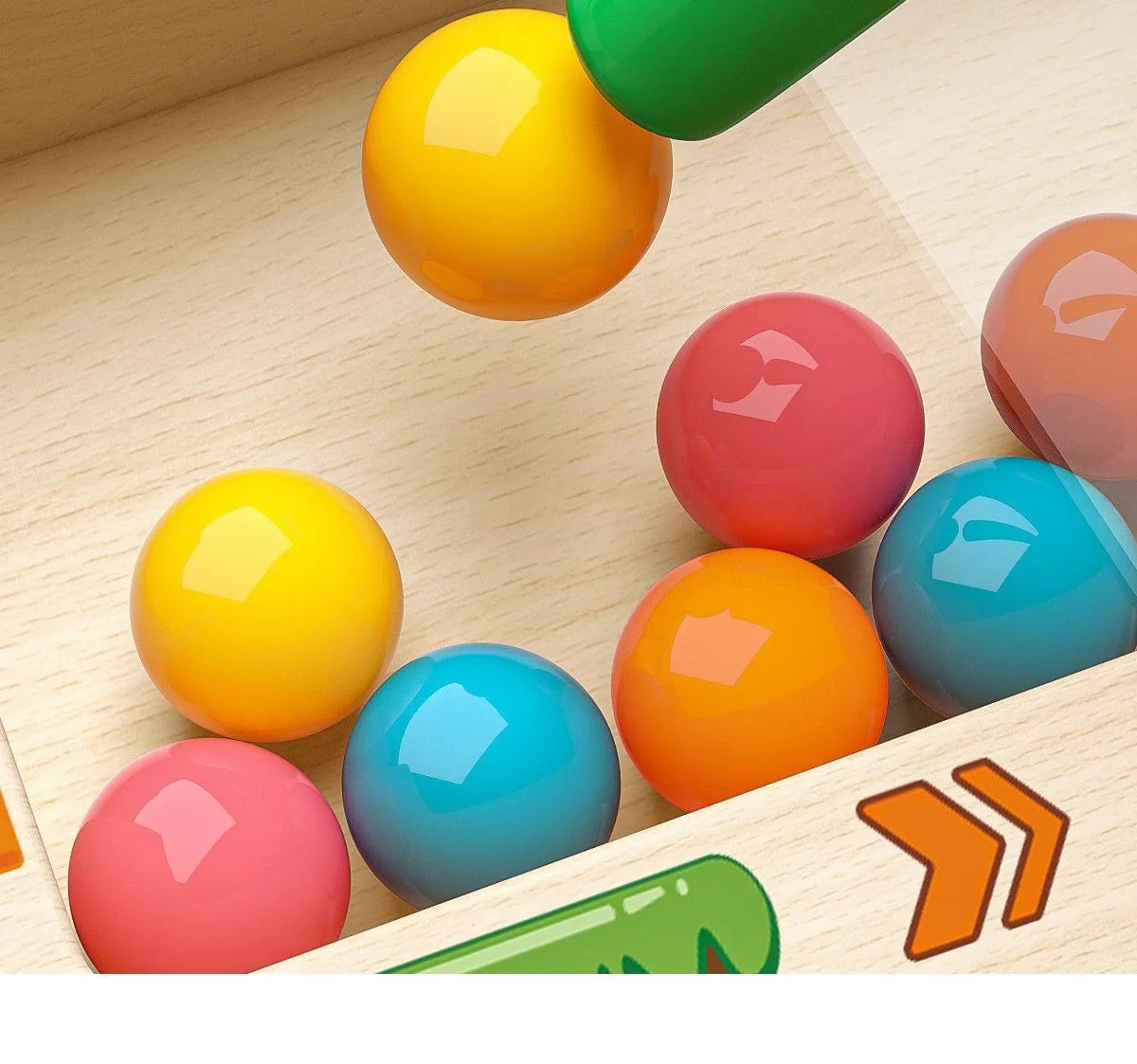 Magnetic Colour & Number Maze – Montessori-Style Counting & Matching Toy
