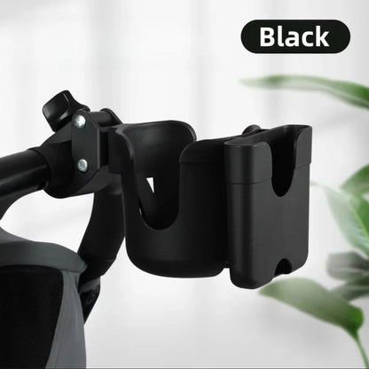 Stroller Cup Holder with Phone Holder – Anti-Slip Pram Accessory