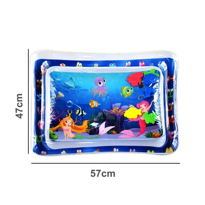 Baby Water Play Mat – Inflatable Tummy Time Activity Cushion