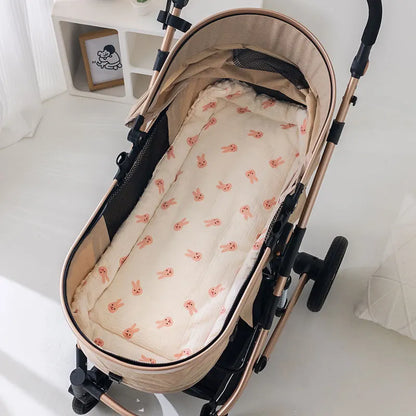 Baby Stroller Seat Cushion – Soft Breathable Pushchair Mattress Pad