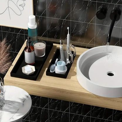 Silicone Vanity Tray – Bathroom & Jewellery Storage Organiser