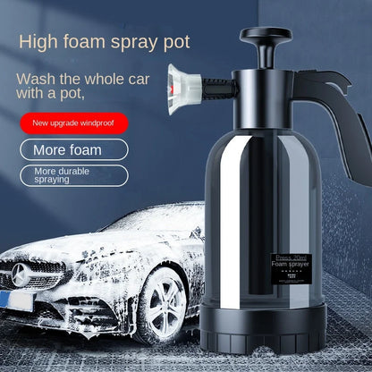 2L Hand Pump Foam Sprayer – Portable Foam Cannon for Car Washing & Cleaning