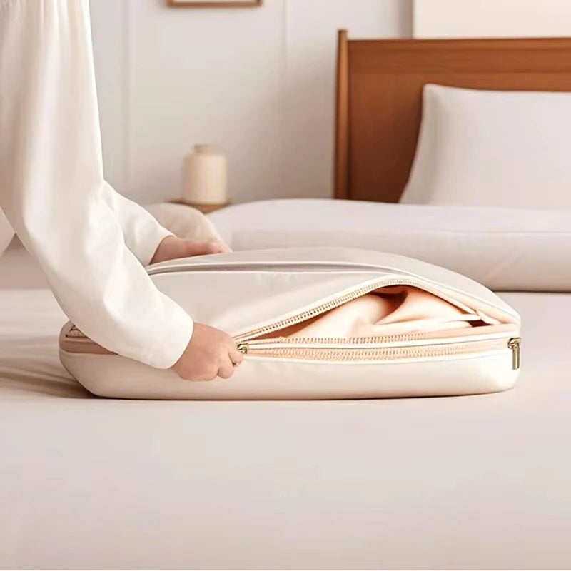 Compressed Hanging Clothes Storage Bag – Visible Wardrobe Organiser