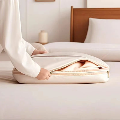 Compressed Hanging Clothes Storage Bag – Visible Wardrobe Organiser