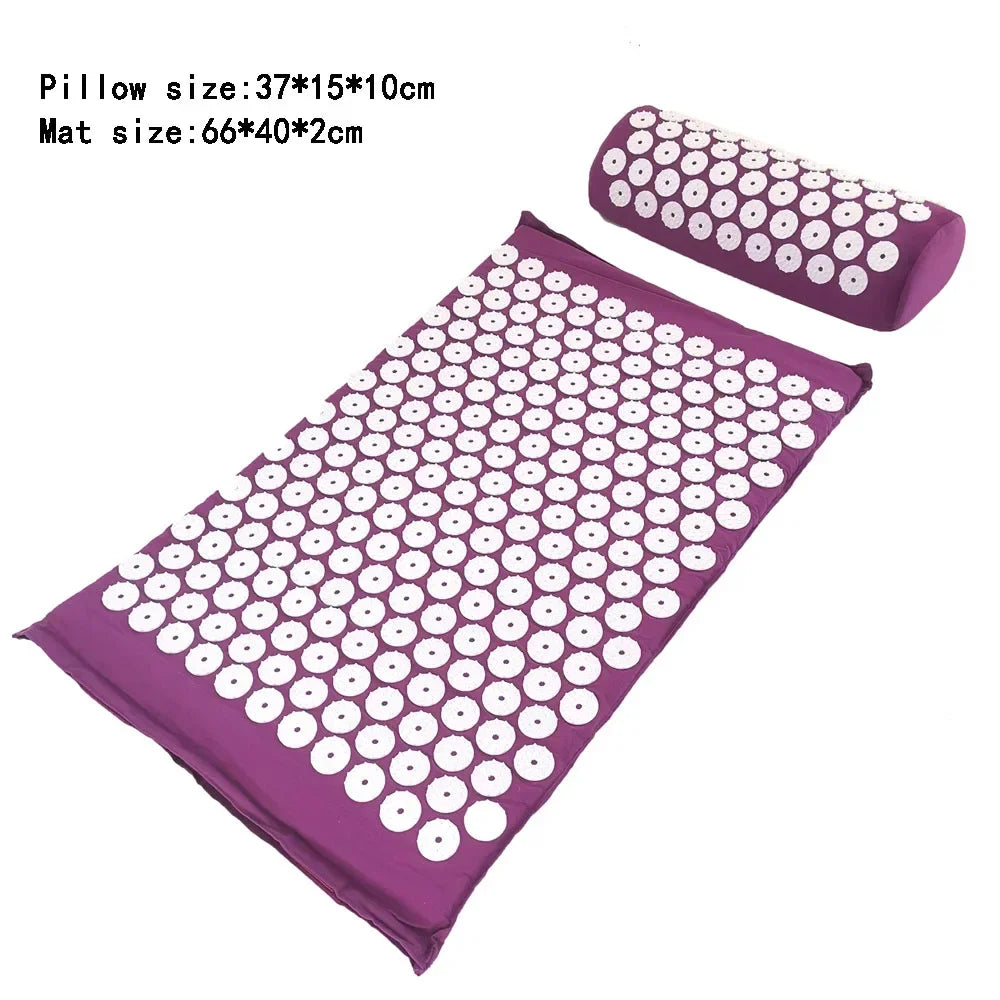 Acupressure Mat & Pillow Set – Relaxation, Pregnancy & Labour Support Mat