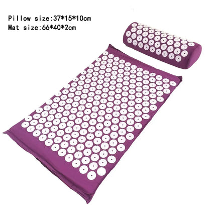 Acupressure Mat & Pillow Set – Relaxation, Pregnancy & Labour Support Mat