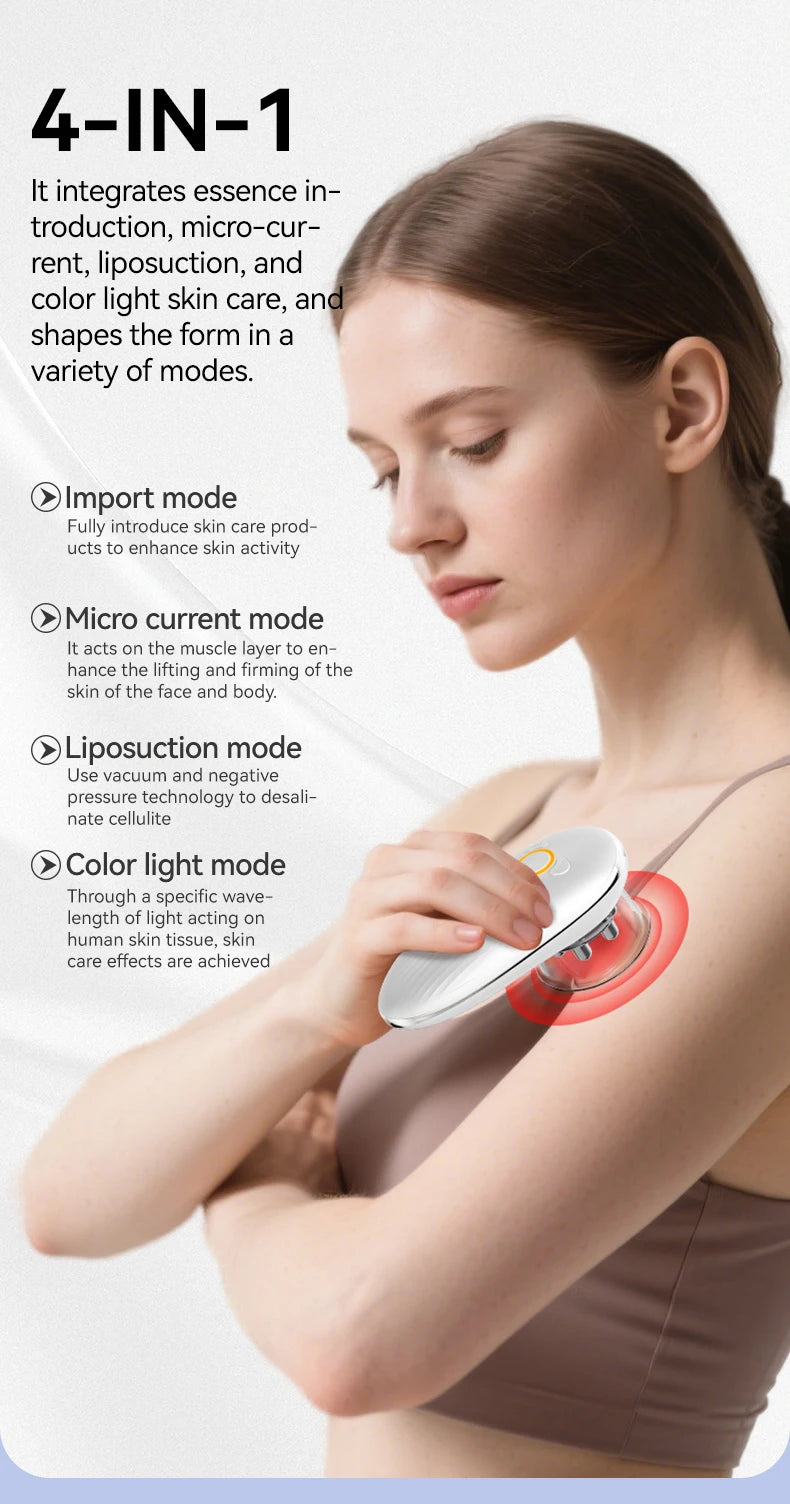 Face & Body Sculpting Massager – Rechargeable Body & Facial Massage Device
